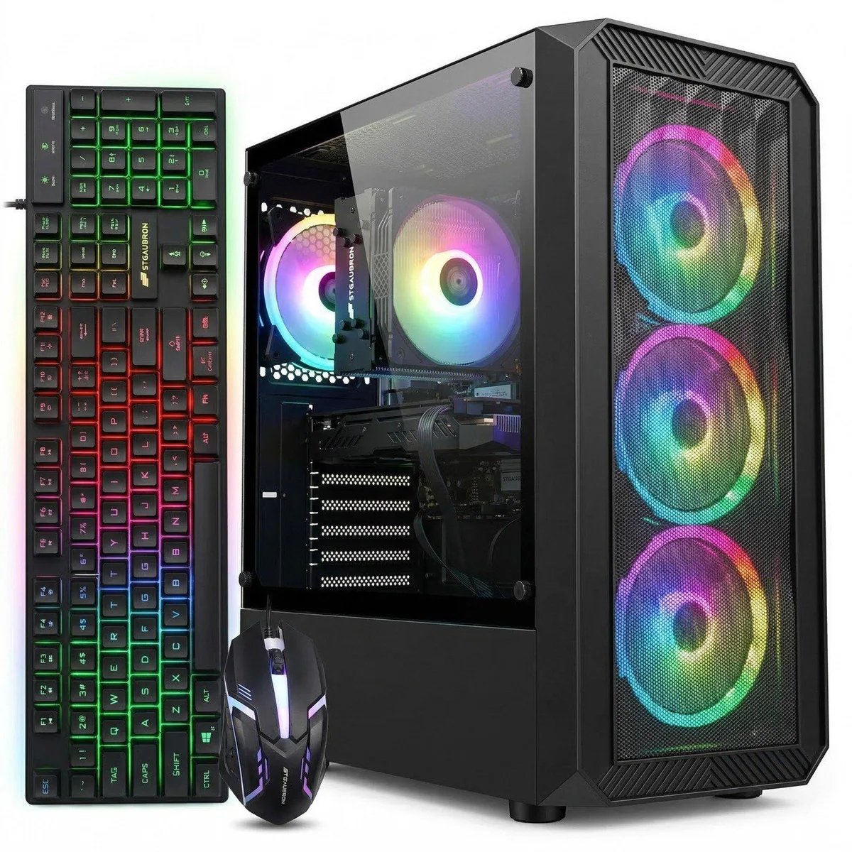 STGAubron STGAubron ABR2122 Gaming PC i5-13400F RTX 3050 6G 16G DDR4 512G — fotografija proizvoda