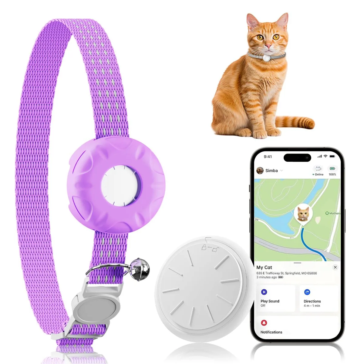  Adventure Labs Purple activity tracker 10g 12 months battery — zdjęcie produktu