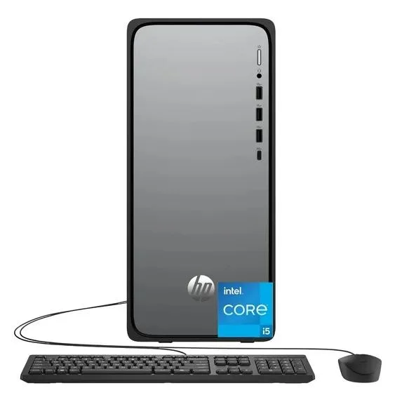 HP HP OmniDesk M02-0000t desktop PC i5-14400 32GB DDR5 2TB SSD Win 11 Pro Silver — photo du produit