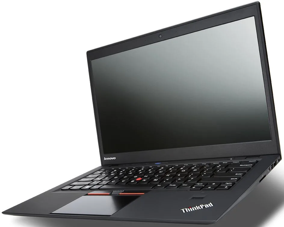 Black Lenovo ThinkPad T470s laptop, 14 inch screen, closed lid, matte finish