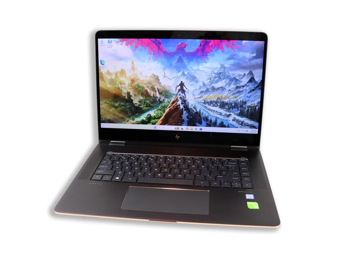 HP HP Spectre x360 15-BL000 15.6" 4K Touch Gaming Laptop Gold — product photo