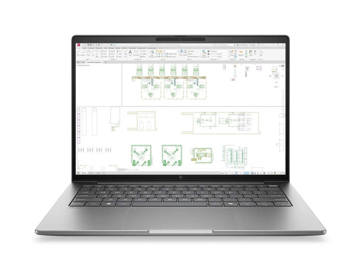HP HP ZBook 8 G2i 14" Business Laptop Core Ultra 5 32GB RTX 500 6GB — product photo