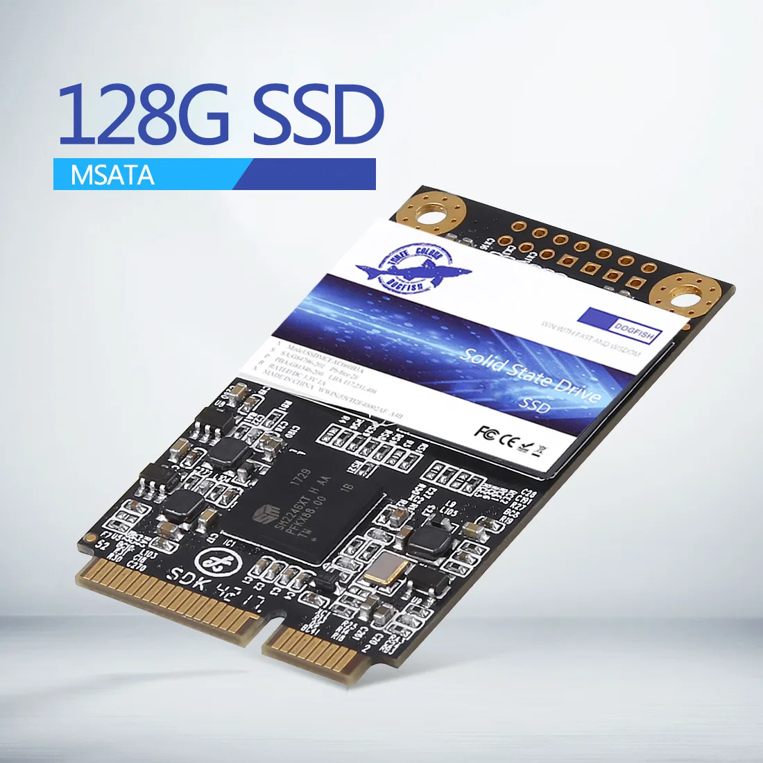 Dogfish Technology Dogfish Technology mSATA 128GB internal SSD — product photo