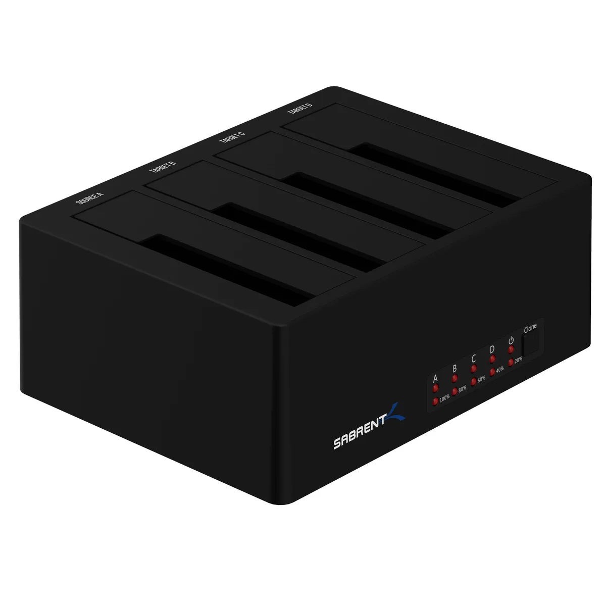 Sabrent Sabrent DS-U3B4 4-Bay USB 3.0 SATA 2.5/3.5 drive enclosure — toote foto