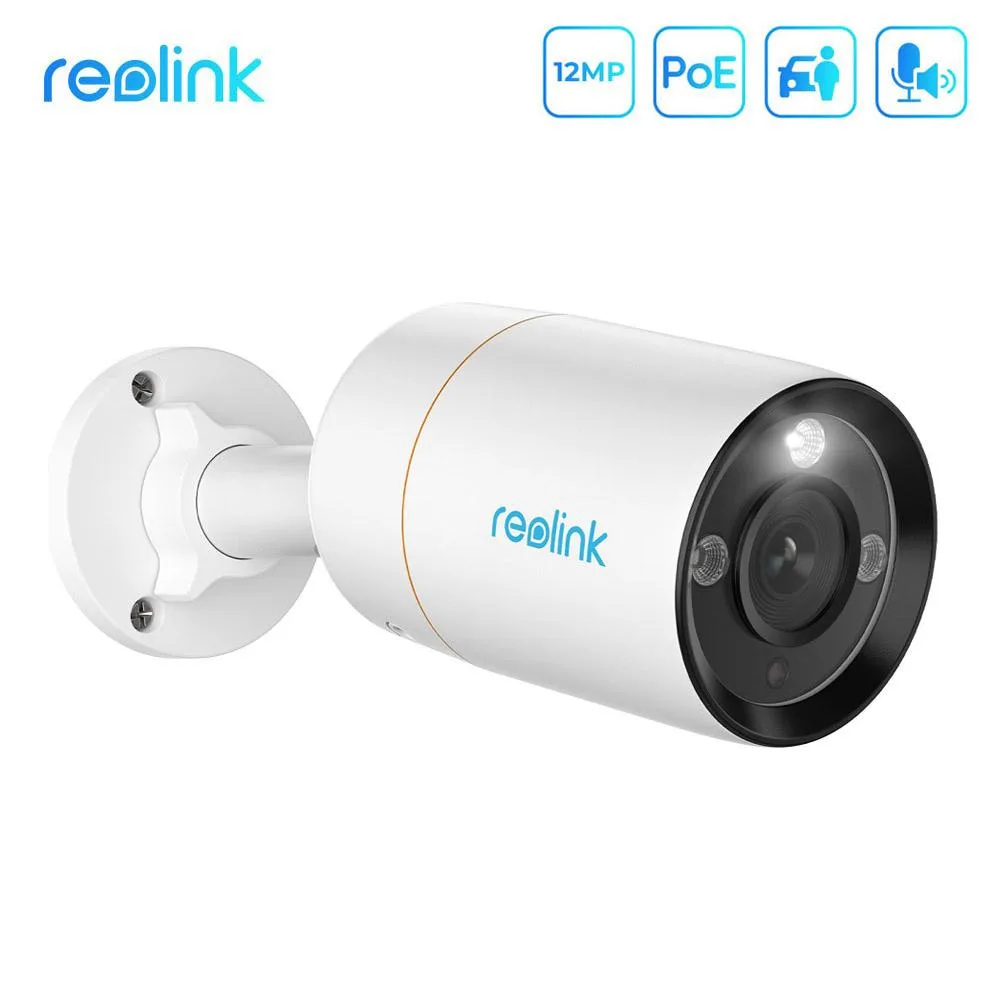 Reolink Reolink RLC-1212A 12MP PoE bullet network camera — termékfotó