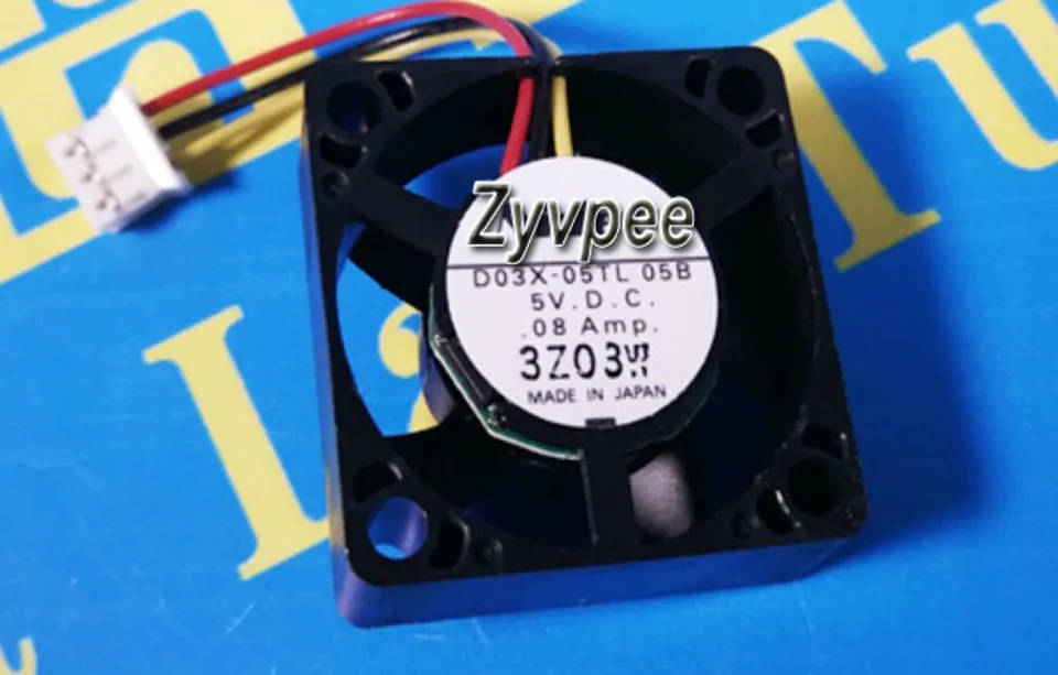Zyvpee Zyvpee D03X-05TL 30x10mm 3-pin ball bearing case fan — صورة المنتج