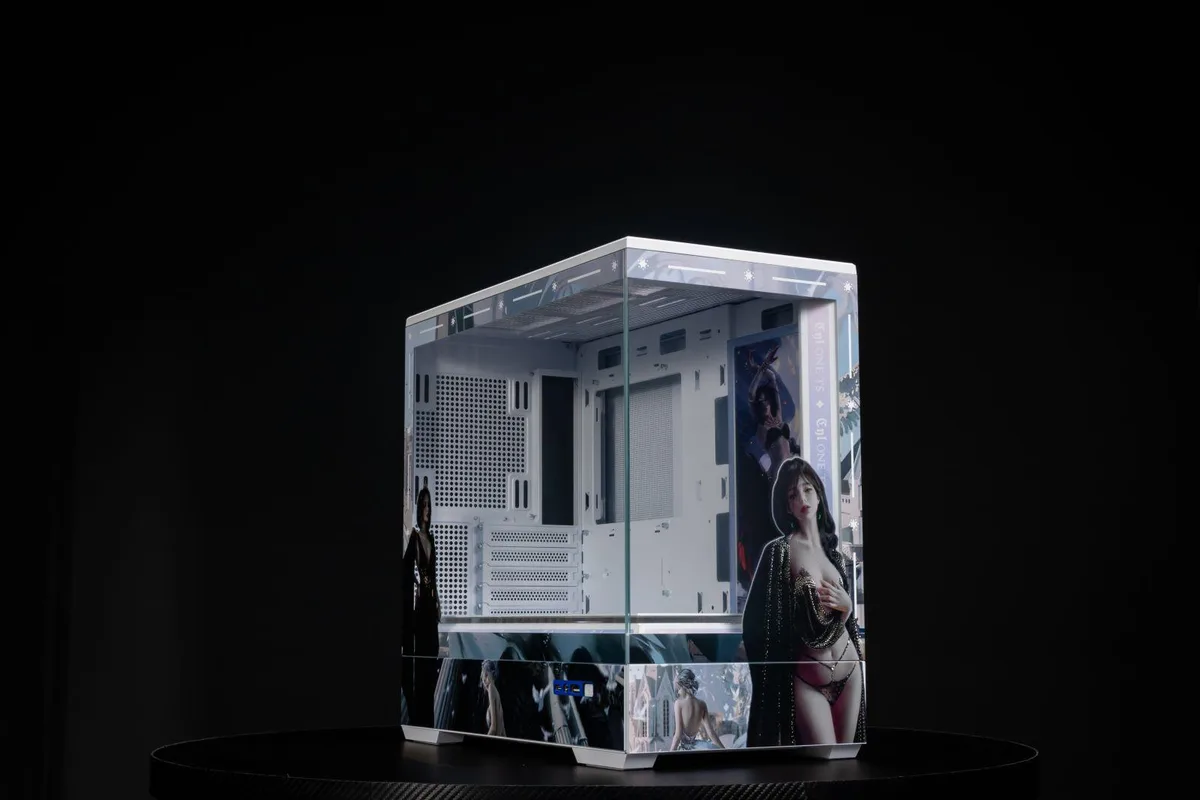 Corn Electronics Corn Electronics Arashi Custom Edition M-ATX/ITX PC case — product photo