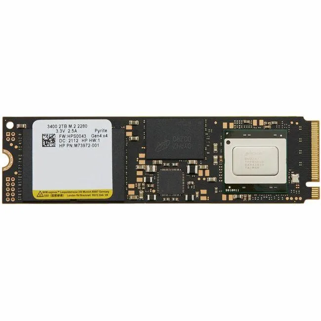 HP HP AL0N0AA 2 TB NVMe M.2 2280 internal hard drive — product photo