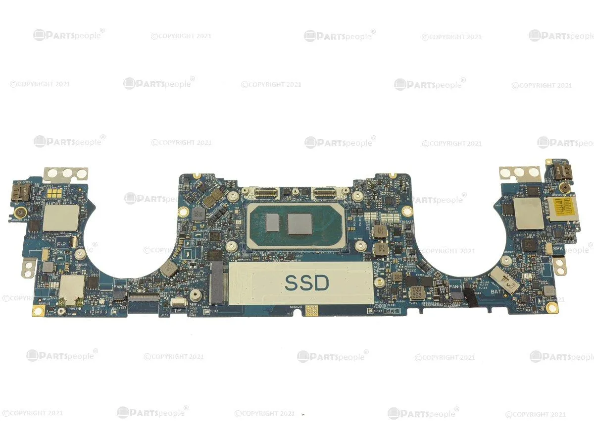 Dell XPS 9300 motherboard with soldered i5-1035G1 CPU and 16GB RAM