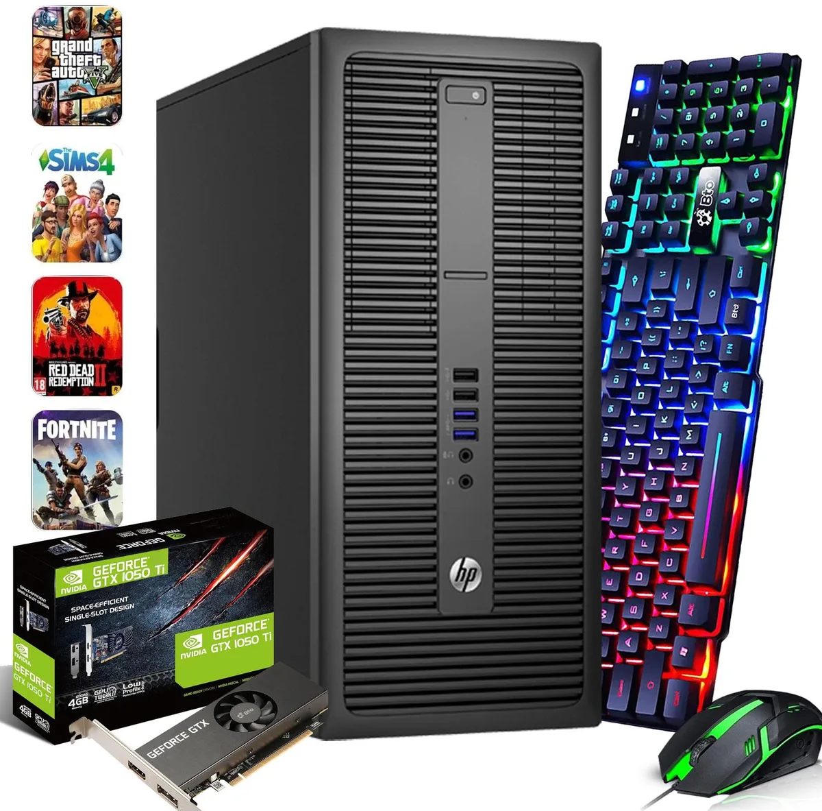 HP HP 800 G2 Gaming Desktop PC i7-6700 32GB 1TB GTX 1050Ti — photo du produit
