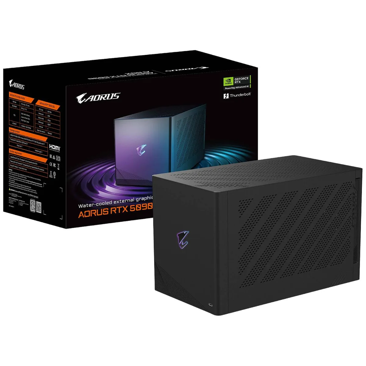 GIGABYTE GIGABYTE AORUS RTX 5090 AI BOX graphics card — product photo