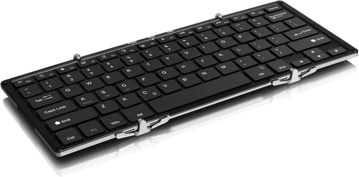 TUKO TUKO BK06 Ergonomic Foldable Bluetooth Keyboard 166° 12mm 6.2oz — zdjęcie produktu