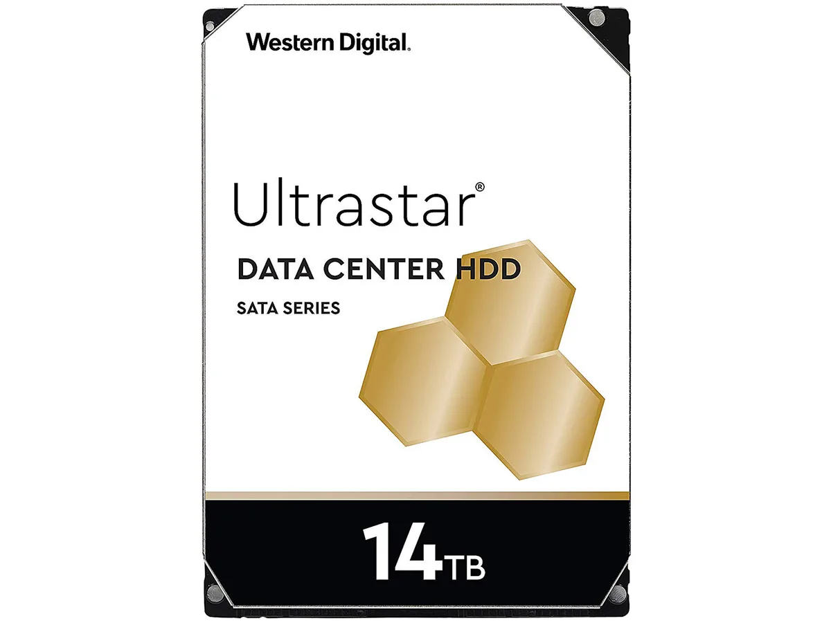 Western Digital Western Digital Ultrastar 14TB 7200 RPM SATA 6.0Gb/s 3.5" 512MB Cache 0F31284 internal hard drive — photo du produit