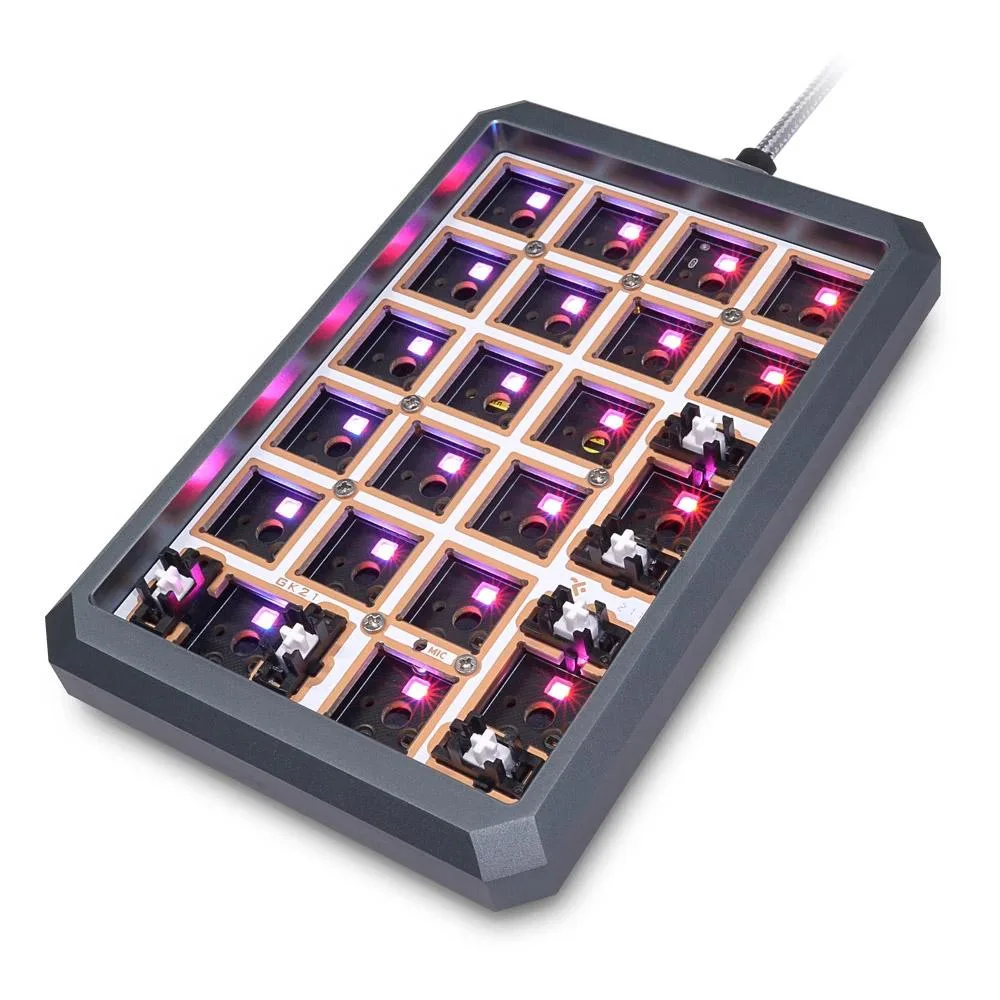 Corn Electronics Corn Electronics GK21S Prismatic Aluminum Gaming Keyboard — product photo