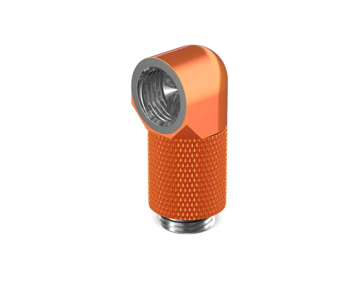 PrimoChill PrimoChill G1/4 90° Rotary 20mm Extension Elbow Candy Copper — product photo