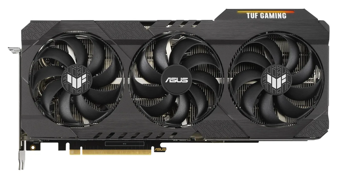 ASUS ASUS TUF-RTX3060TI-O8GD6X-GAMING graphics card — product photo