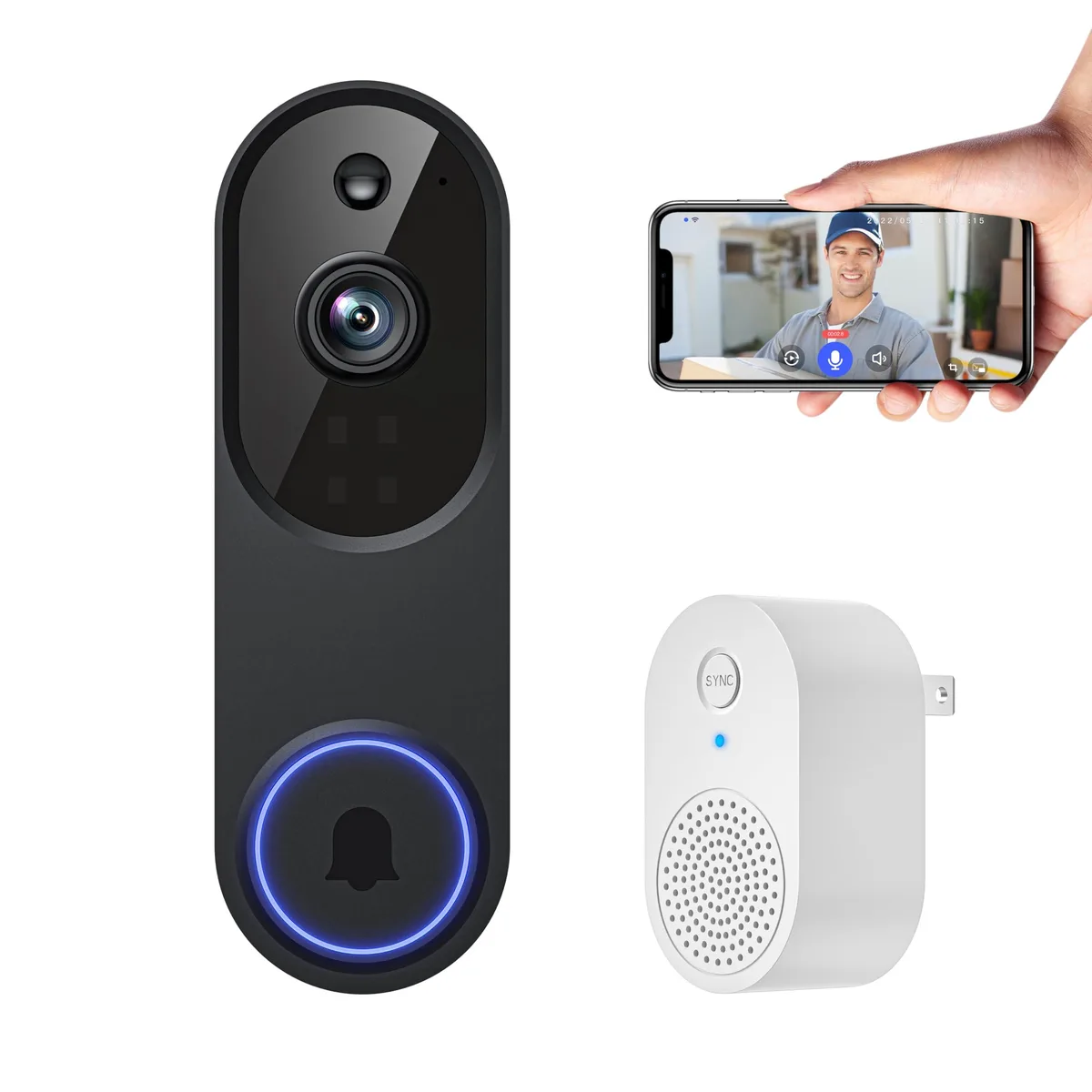  Ubiquiti Networks M52 1080p Wireless Video Doorbell Camera — снимка на продукта