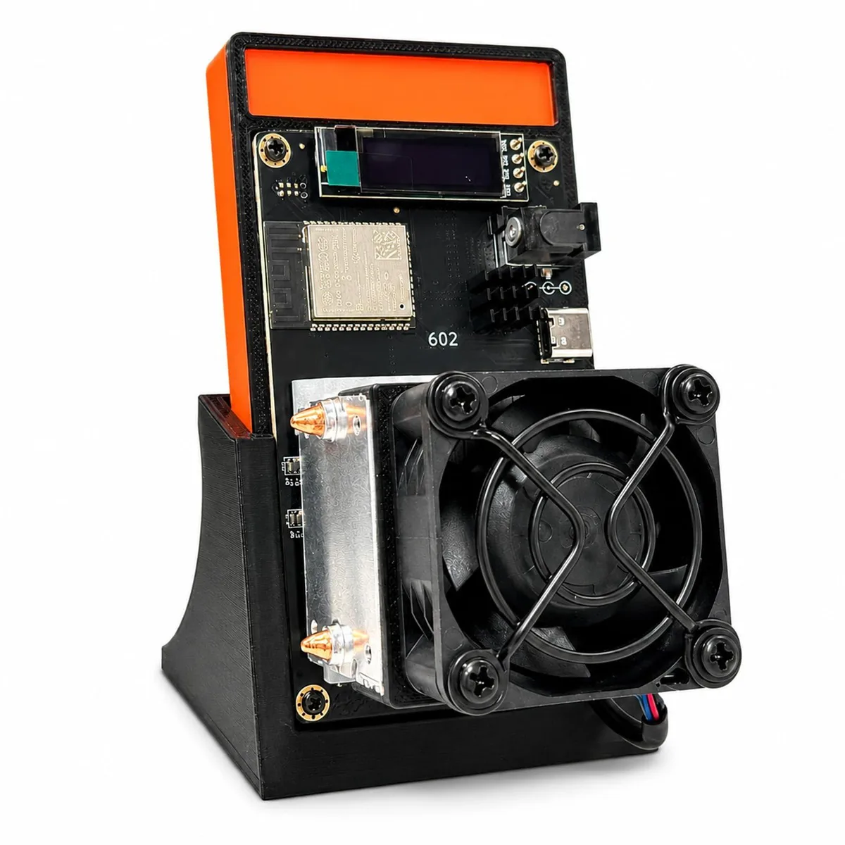 Bitaxe Bitaxe 601 Pro Orange 1.8T mining hardware — fotografija proizvoda