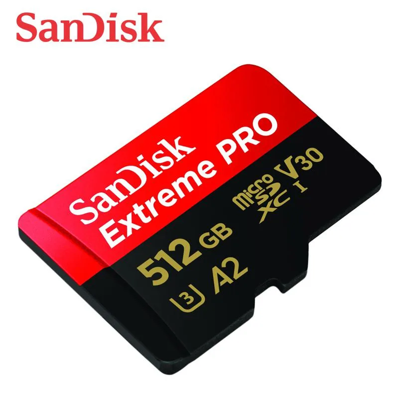 SanDisk SanDisk Extreme PRO 512GB microSDXC A2 U3 V30 memory card — 商品写真