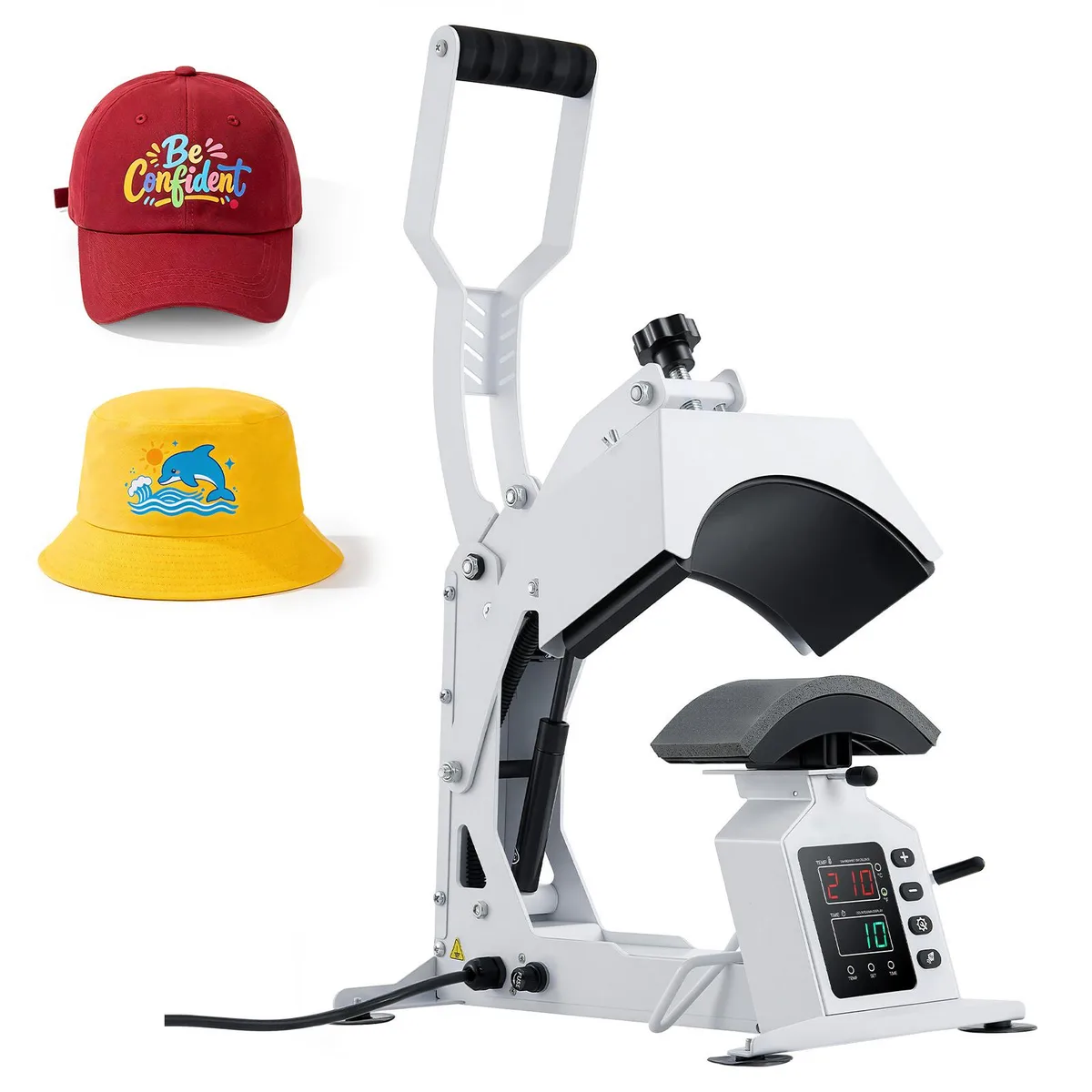 VEVOR VEVOR TLM-2310-S Hat Heat Press Machine 8.5x4 in 580W — Produktfoto