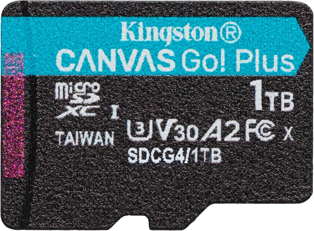 Kingston Technology Corp. Kingston Canvas Go Plus SDCG4/1TB MicroSD 1TB 200MB/s — vörumynd