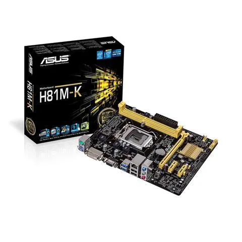 ASUS ASUS H81M-K Micro-ATX LGA 1150 Intel Motherboard — product photo