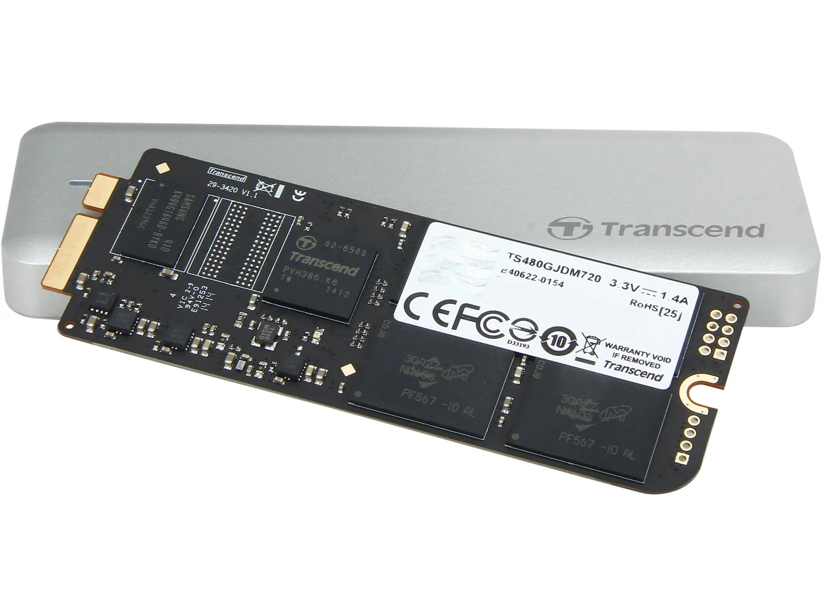 Transcend Transcend JetDrive 720 480GB internal SSD TS480GJDM720 — product photo