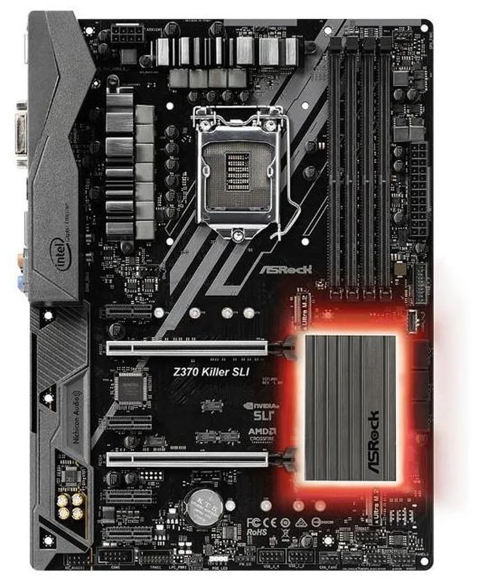 ASRock ASRock Z370 Killer SLI LGA 1151 ATX Intel motherboard — product photo