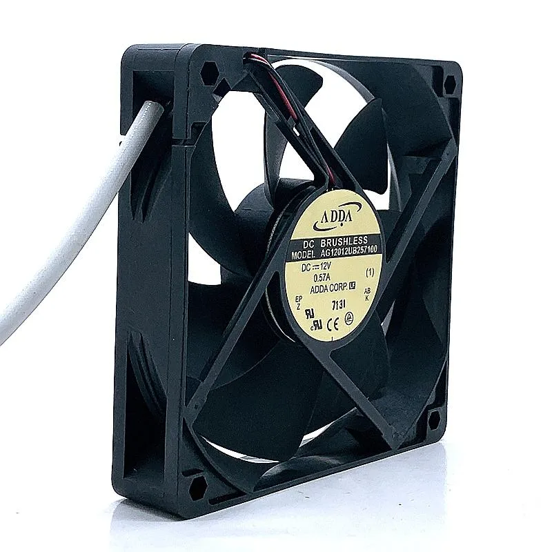 SXDOOL SXDOOL ag12012ub257100 120mm 3600RPM 106CFM dual ball bearing case fan — product photo