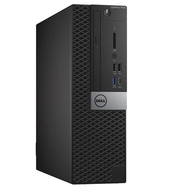 Black Dell OptiPlex 7040 small form factor desktop computer