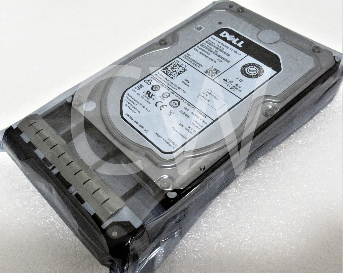 DELL DELL 4TB 7.2K SAS 12G LFF internal hard drive — 商品写真