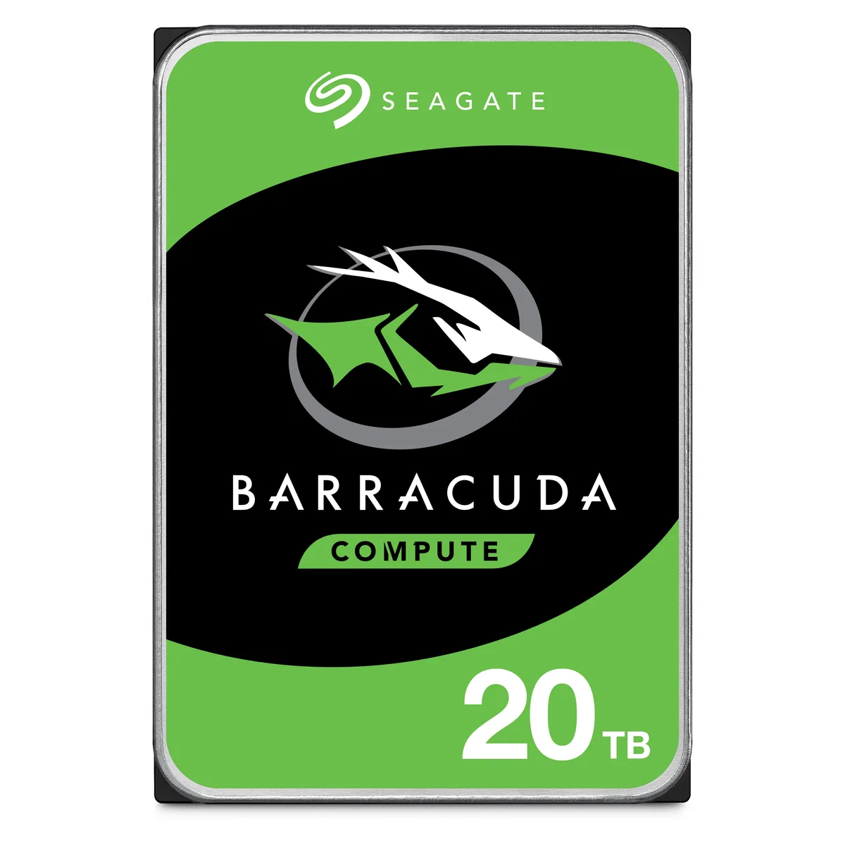 Seagate Seagate BarraCuda ST20000DM001 20TB 7200 RPM 512MB SATA 3.5" internal hard drive — photo du produit