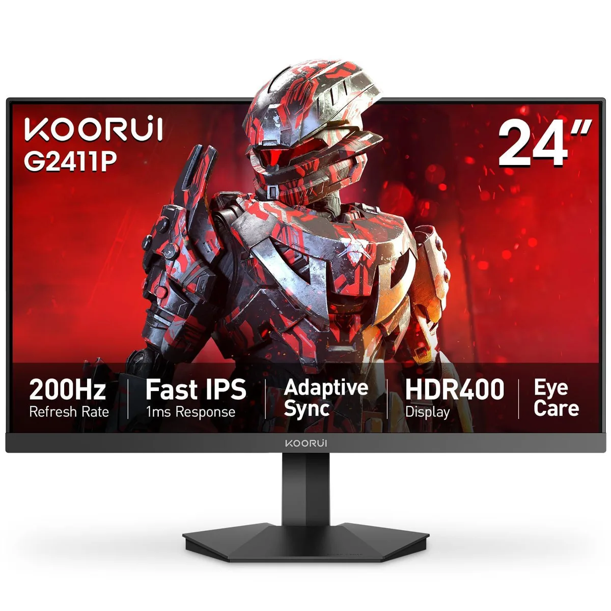 LiteVis LiteVis G2411P 24" 200Hz Fast IPS gaming monitor — photo du produit