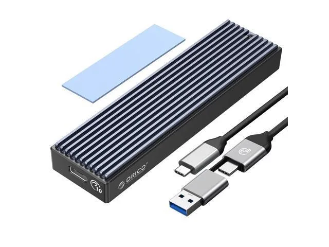 LORDWORLD LORDWORLD M.2 NVMe SATA Enclosure USB 3.1 Gen 2 10 Gbps M2PVM — produktbild
