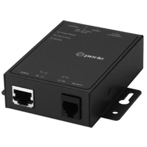 Perle IOLAN SDS1 DB25F 1-port secure device server, compact metal chassis with DB25 female port