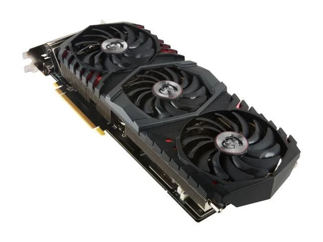 MSI MSI GeForce GTX 1080 Ti GAMING X TRIO 11GB graphics card — 제품 사진