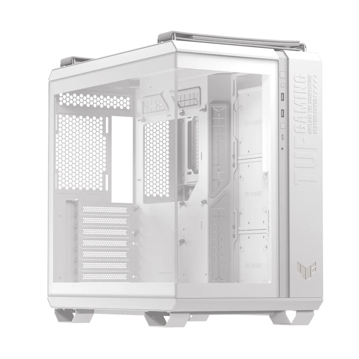 ASUS ASUS TUF Gaming GT502 Horizon White PC case — product photo