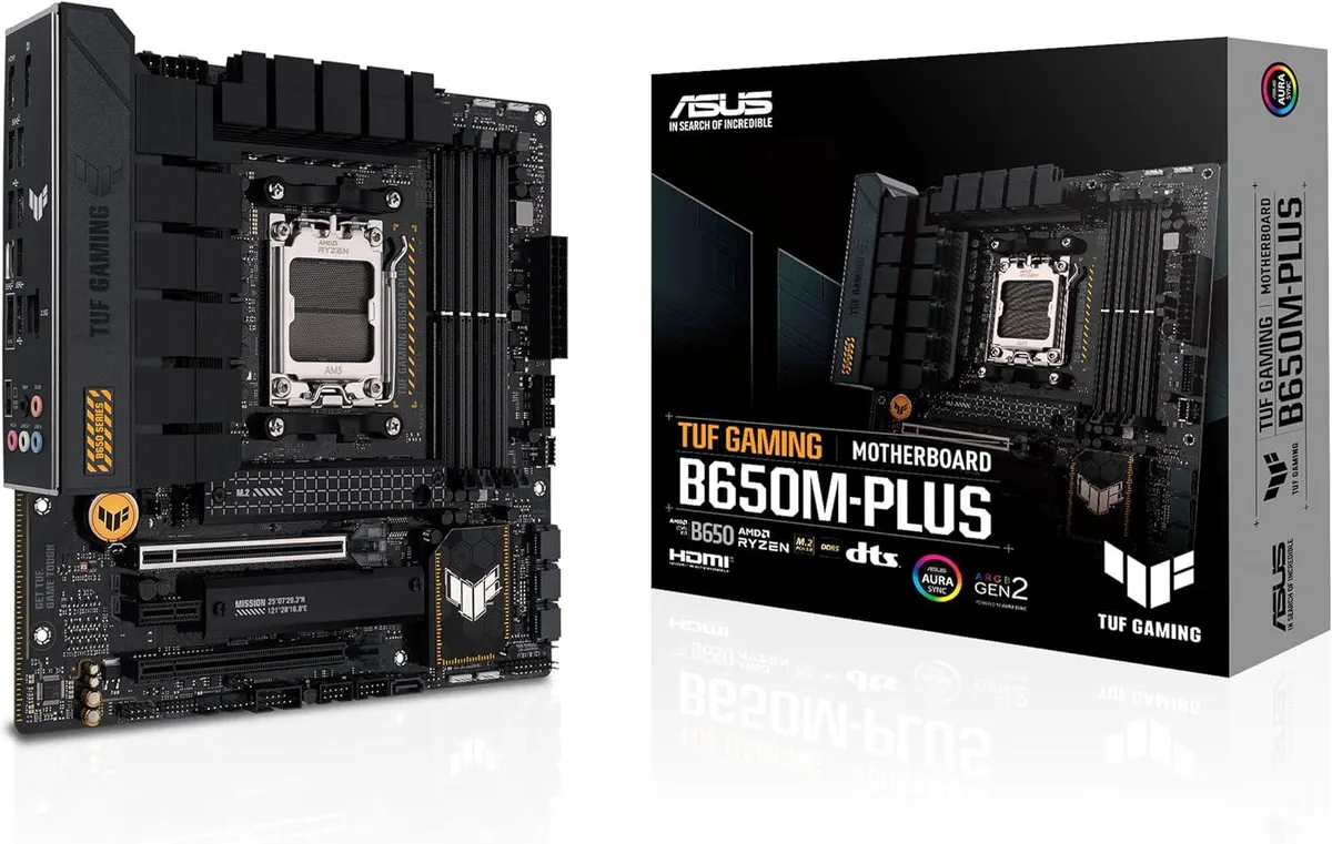 ASUS ASUS TUF Gaming B650M-PLUS AMD motherboard AM5 12+2 power stages — product photo