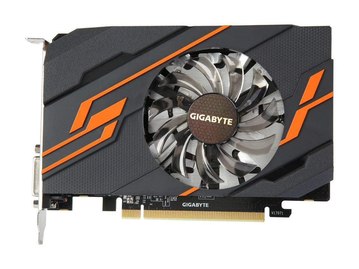 GIGABYTE GIGABYTE GeForce GT 1030 OC 2GB GDDR5 graphics card — toote foto