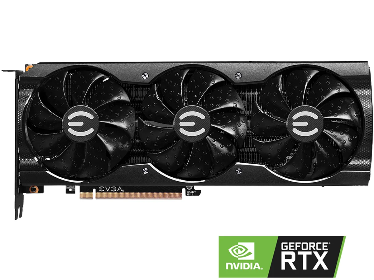 EVGA EVGA GeForce RTX 3060 Ti FTW 08G-P5-3667-KR graphics card — photo du produit