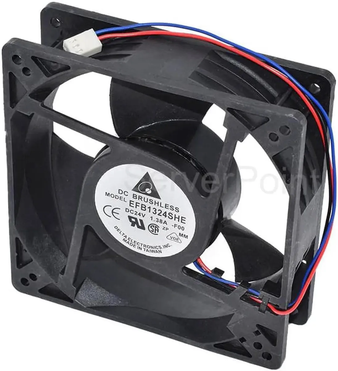 Vszerda Vszerda EFB1324SHE 24V 1.38A 3-wire 127x127x38mm case fan — product photo