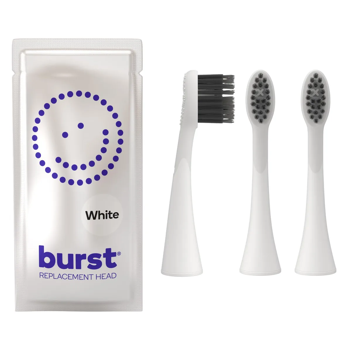  Burst BRST4001X3 Ultra Soft Oral Care 3 Pack White — produkto nuotrauka