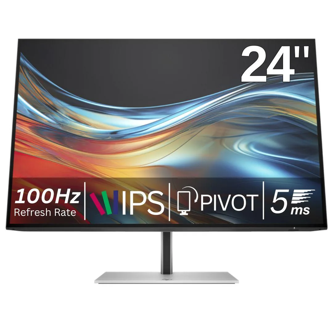 HP HP 8X534AAABA 24" WUXGA 100 Hz IPS monitor — Produktfoto