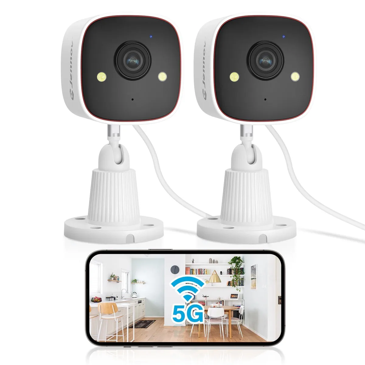 Jennov A31-2 2K Wireless Surveillance Camera IP66 — product photo