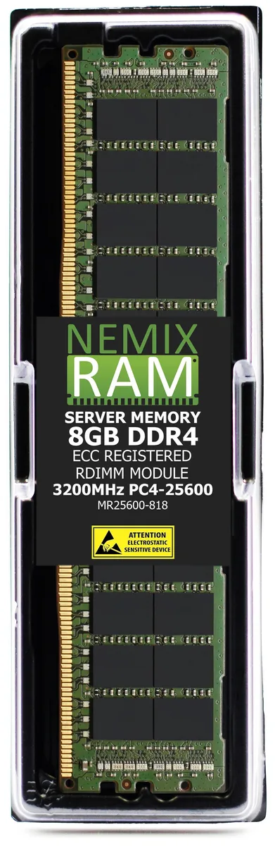 Green circuit board with black chips and gold contacts