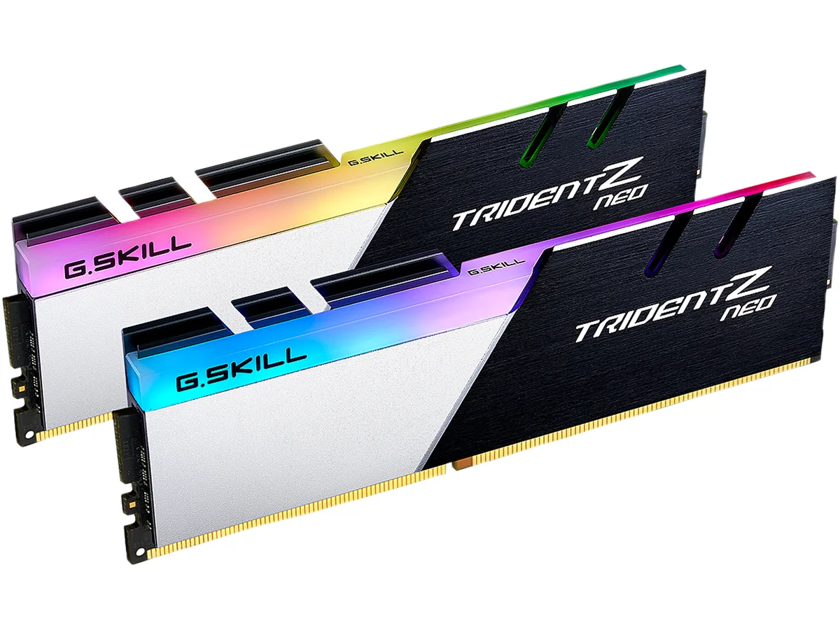 G.SKILL G.SKILL Trident Z Neo F4-3600C16D-16GTZNC 16GB DDR4 3600 CL16 desktop RAM — product photo