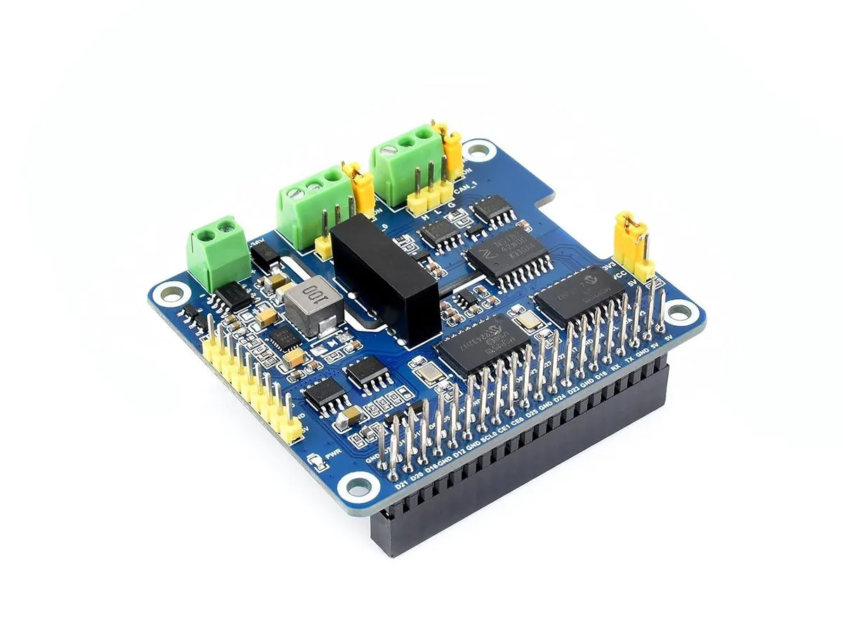 LORDWORLD LORDWORLD 2-Channel Isolated CAN Bus HAT 2515 230 — 商品写真