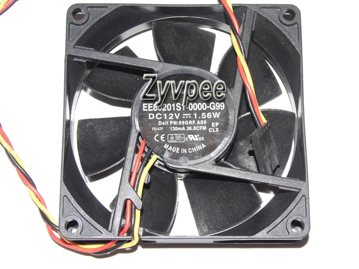 Zyvpee Zyvpee EE80201S1-0000-G99 8020 12V 1.56W 80mm case fan — صورة المنتج