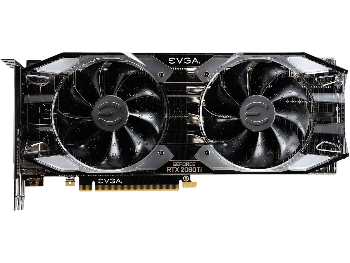 EVGA EVGA 11G-P4-2387-KR GeForce RTX 2080 Ti 11GB GDDR6 graphics card — photo du produit