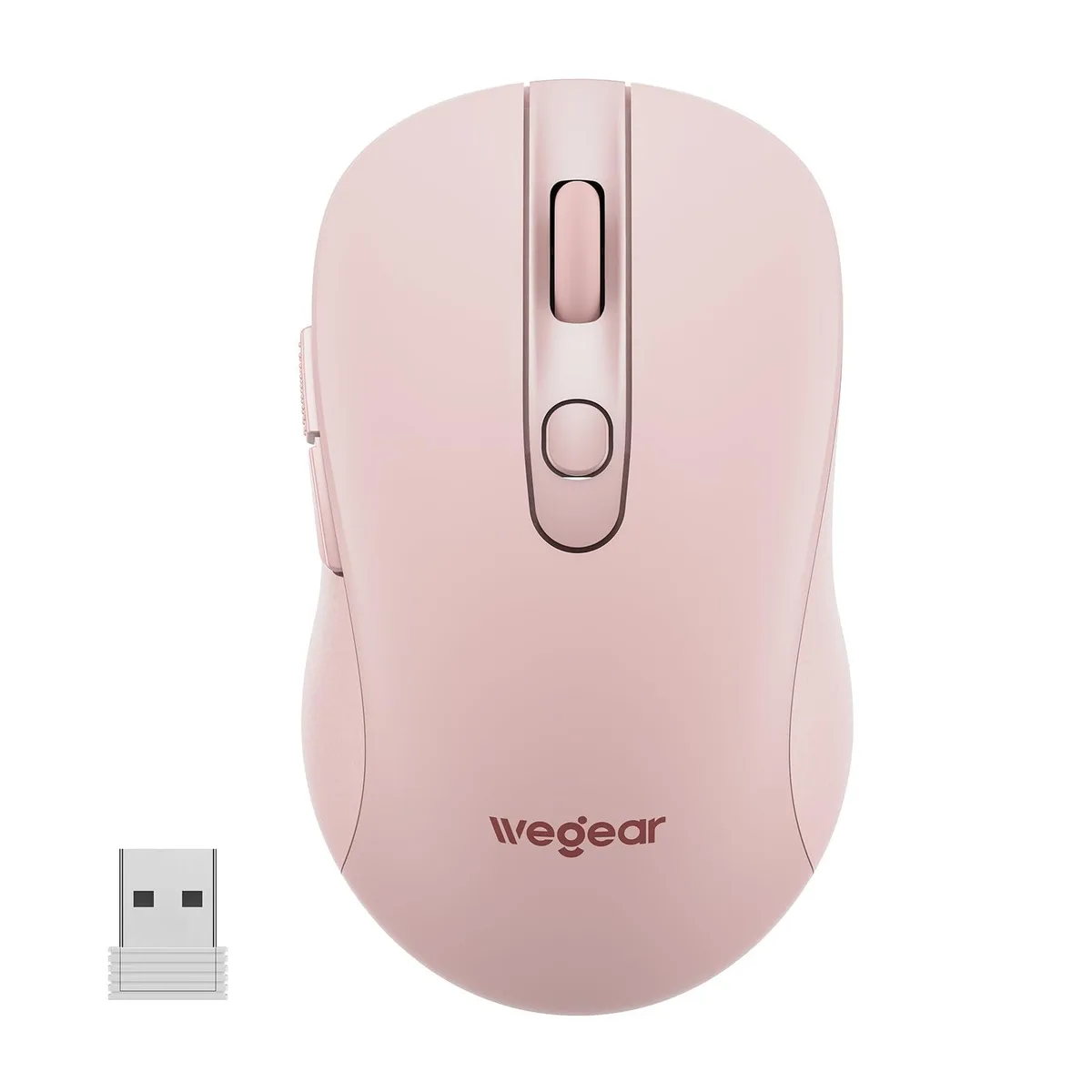  GE MW16-USB Mouse PK Wireless Gaming Mouse Pink 4000 DPI 6 Buttons — photo du produit